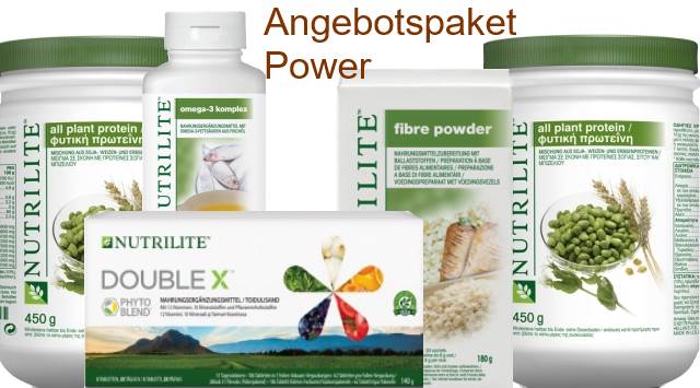 WWDI Nahrungsergänzungen Angebotspaket Power